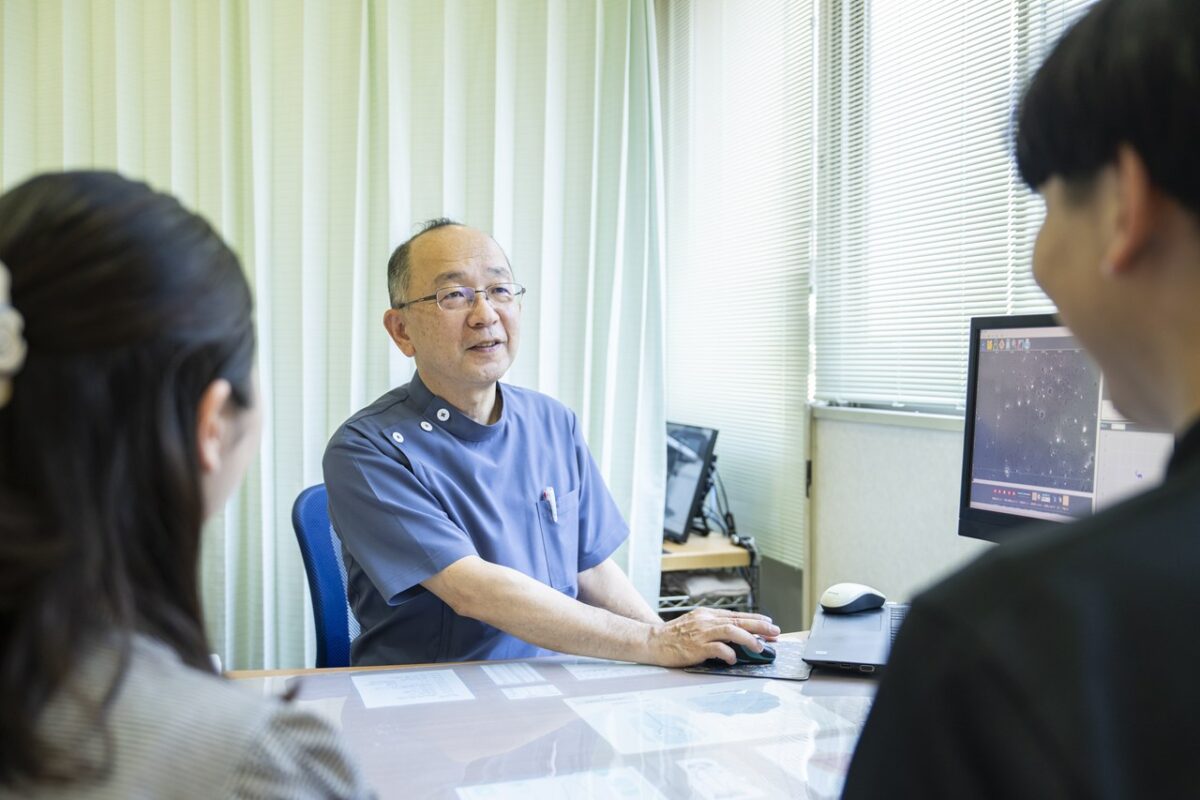 治療計画の説明・治療開始